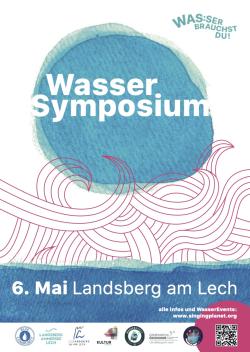 Am 6.Mai findet das WasserSymposium in Landsberg am Lech statt!